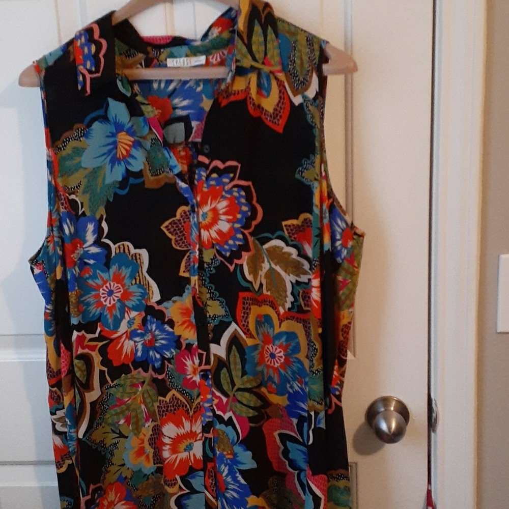Multicolored  long tunic